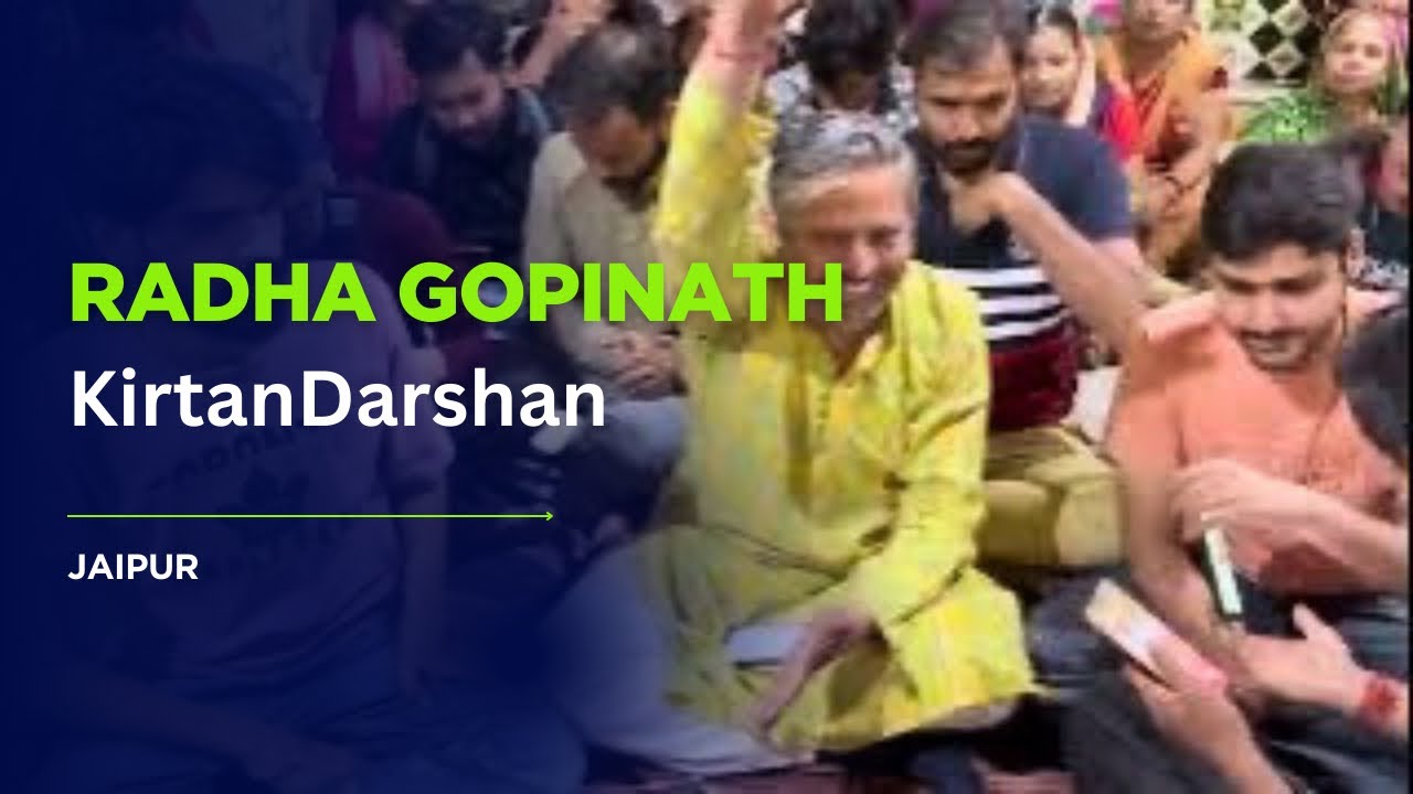 Radha Gopinath Kirtan Darshan Temple,Jaipur ​⁠