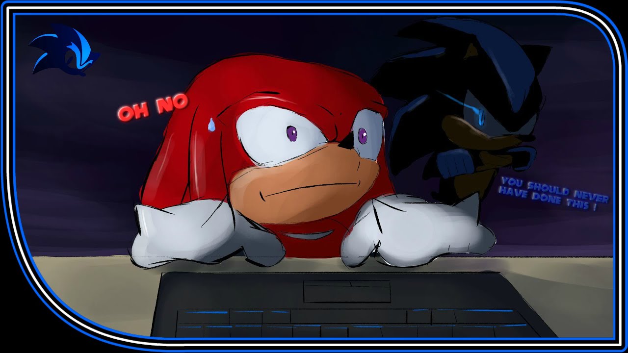 Knuckles' worst idea...  Short animation | LucasRPDJ