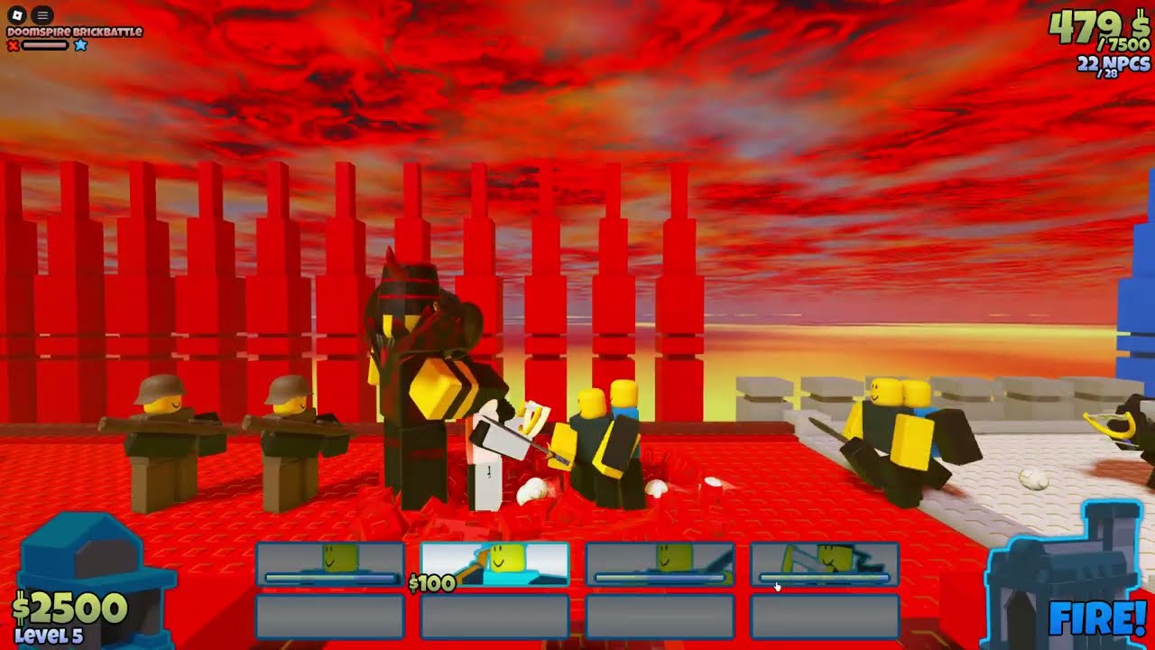 Four of a kind vs Chapter 1 - TBB | Roblox