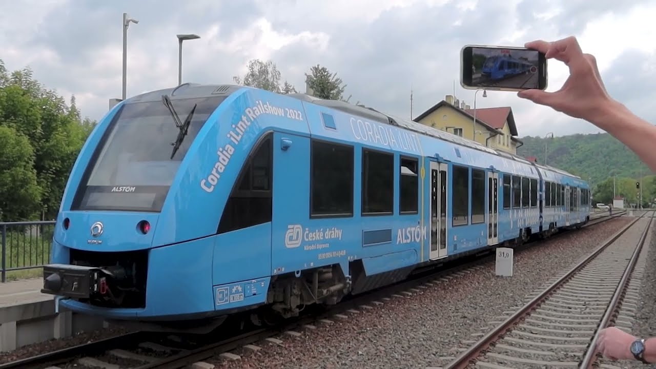 Alstom Coradia iLint Railshow in the Czech Republic