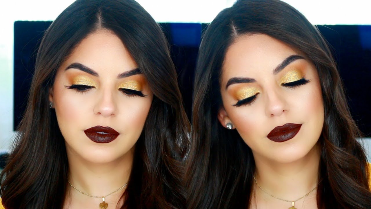 MAQUILLAJE DRAMÁTICO Y SIMPLE PARA OTOÑO | Beauty by Mayely