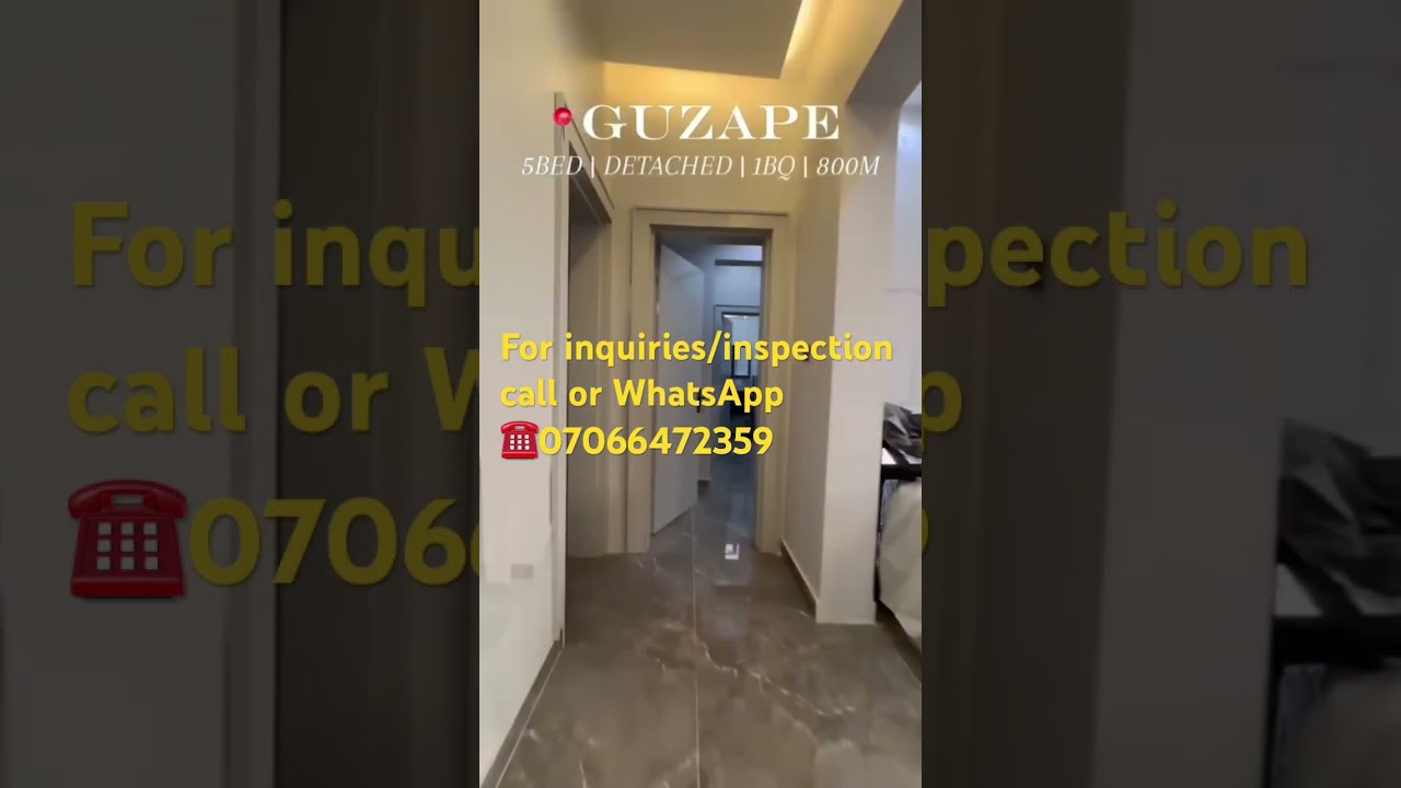 HOT DEAL IN GUZAPE ABUJA 