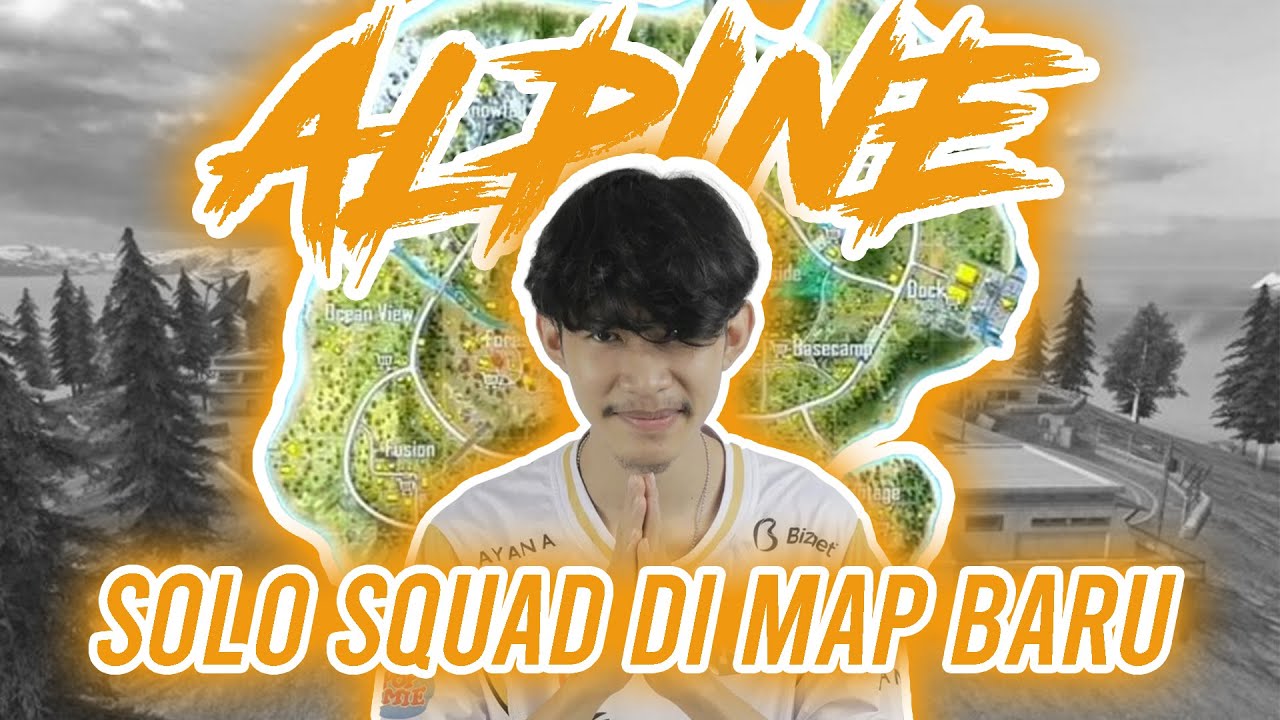 AKHIR NYA BISA BOOYAH SOLO VS SQUAD DI MAP TERBARU ALIPNE!!