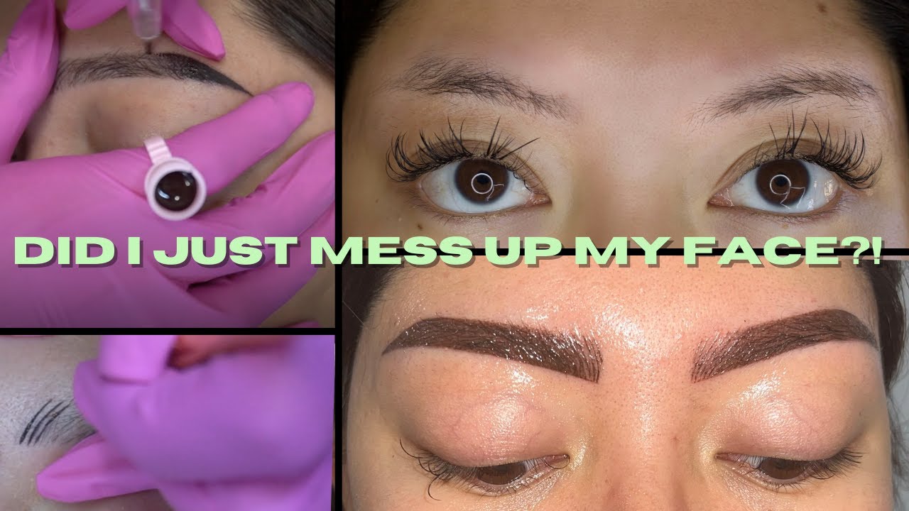 My Honest Nanoshade & Microblade Brow Experience!