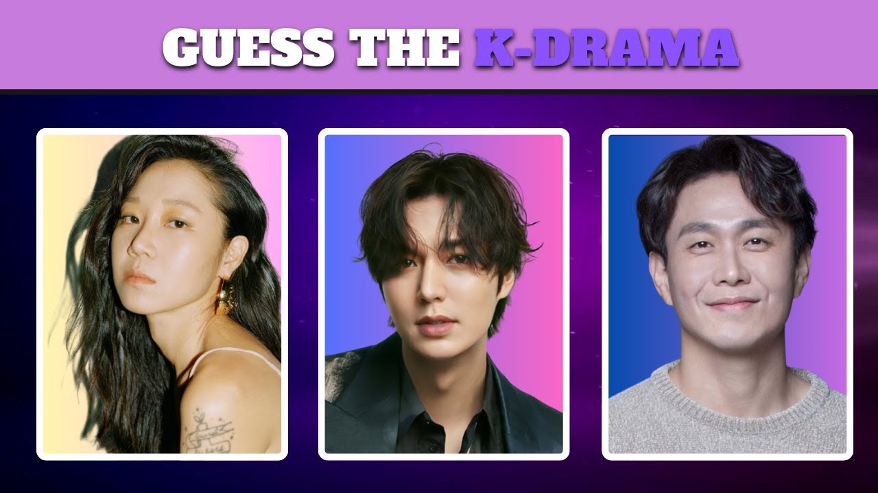 GUESS THE K-DRAMA BY THE CAST ✨ (Easy ➞ Hard)