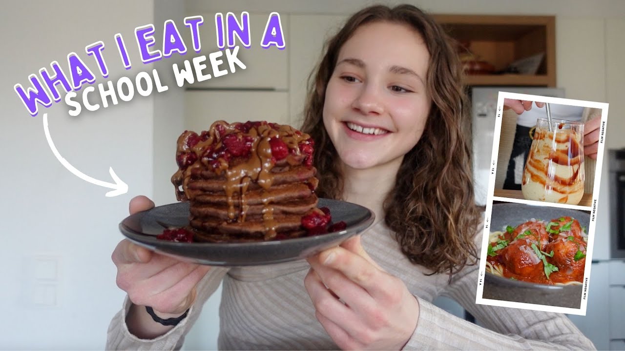 (Werbung) WHAT I EAT IN A SCHOOL WEEK pt.3 II vegan teen 🌱🥰