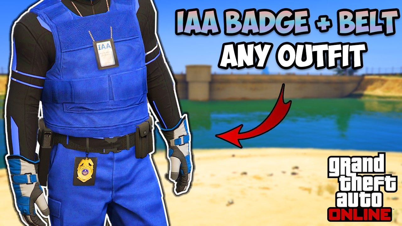 *NEW* How To Get The IAA Badge & Belt On Any Outfit In GTA 5 Online 2026!