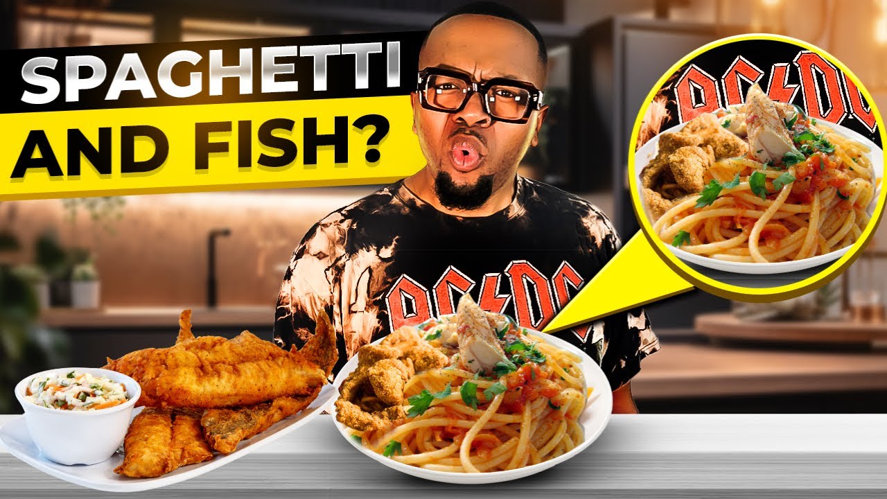 Fish & Spaghetti HAS to be The WEIRDEST Combo EVER!