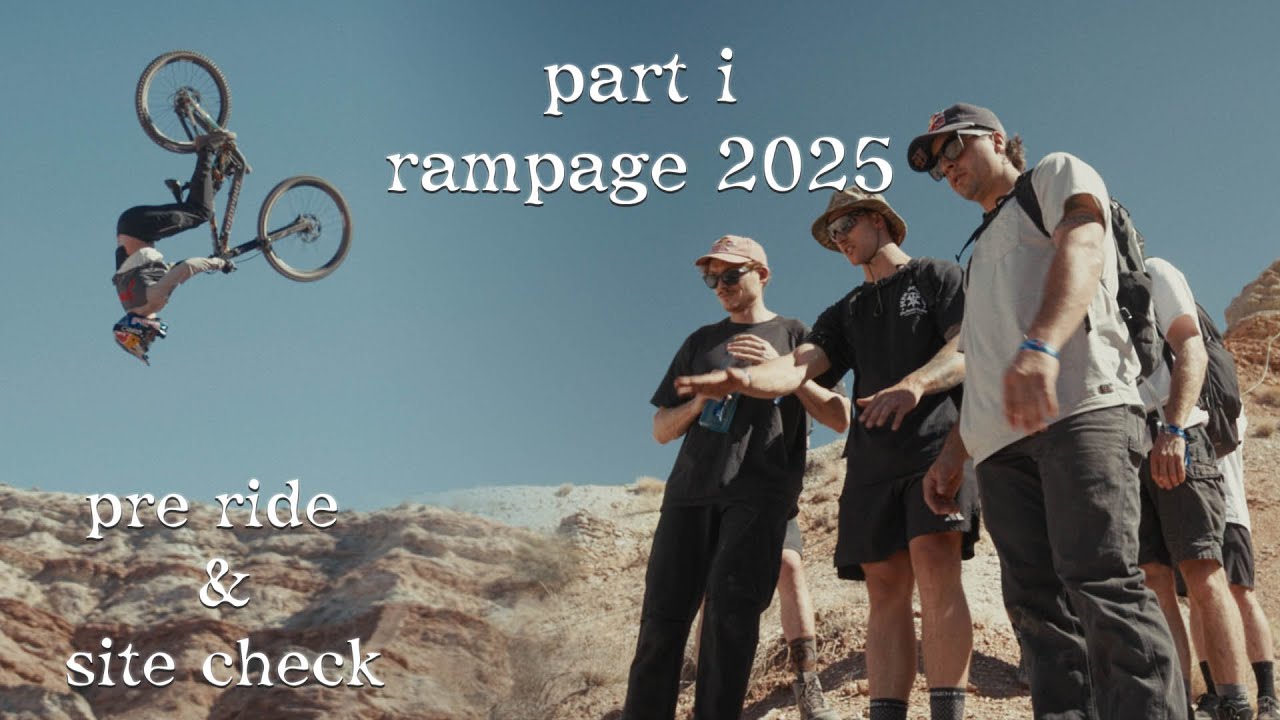 Straight Down the Heart 🫀 Rampage 25 Site Check and Pre Ride