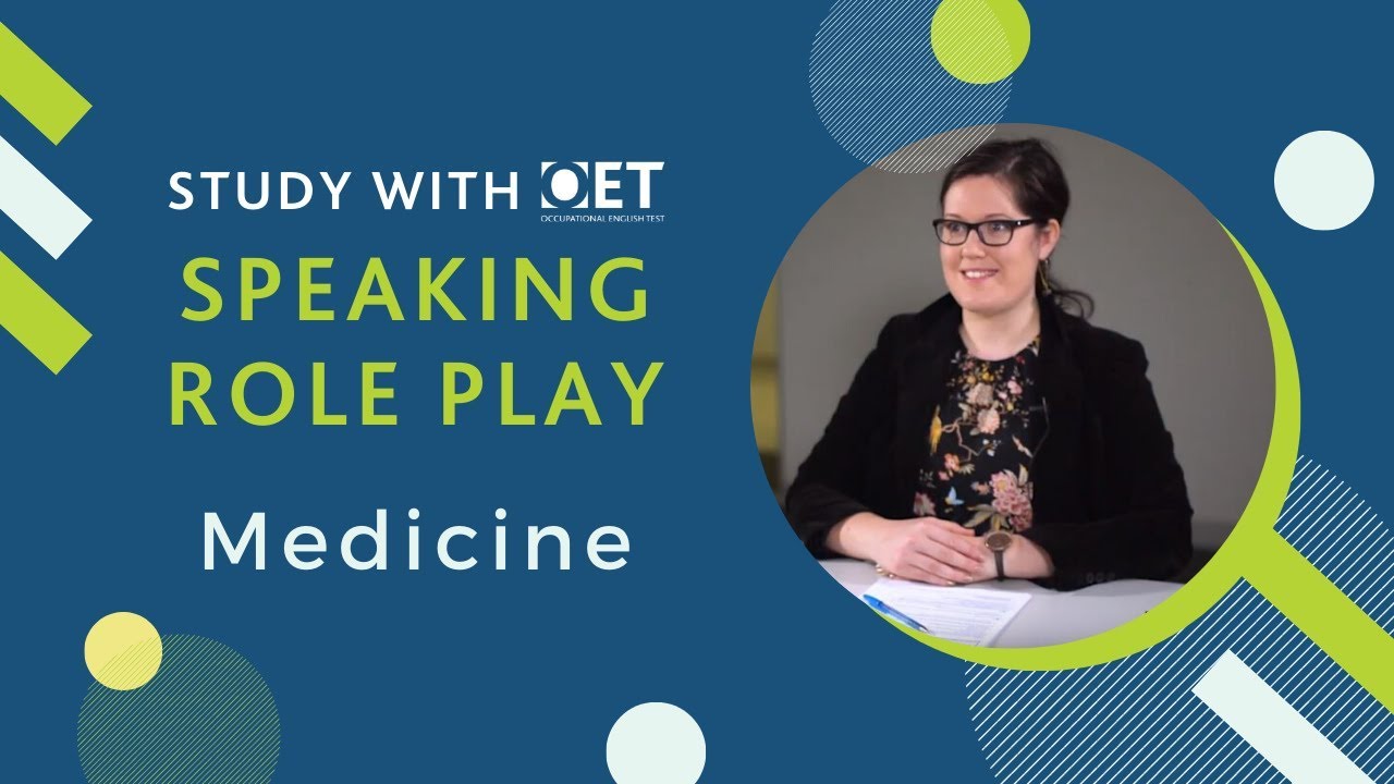 Ролевая игра OET Speaking: Медицина (ПОЛНЫЙ ЧАСТЬ ТЕСТА)