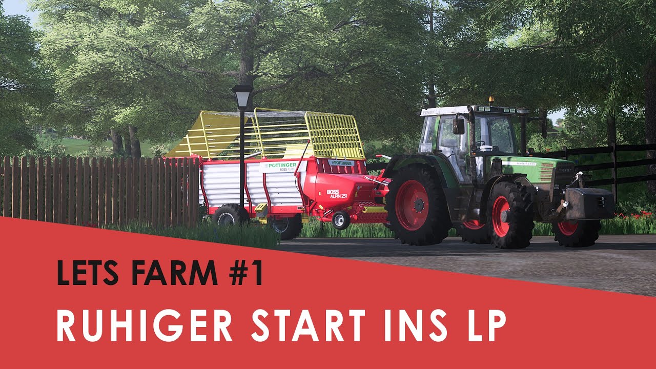 Hofvorstellung und Gras holen - LetsFarm #1