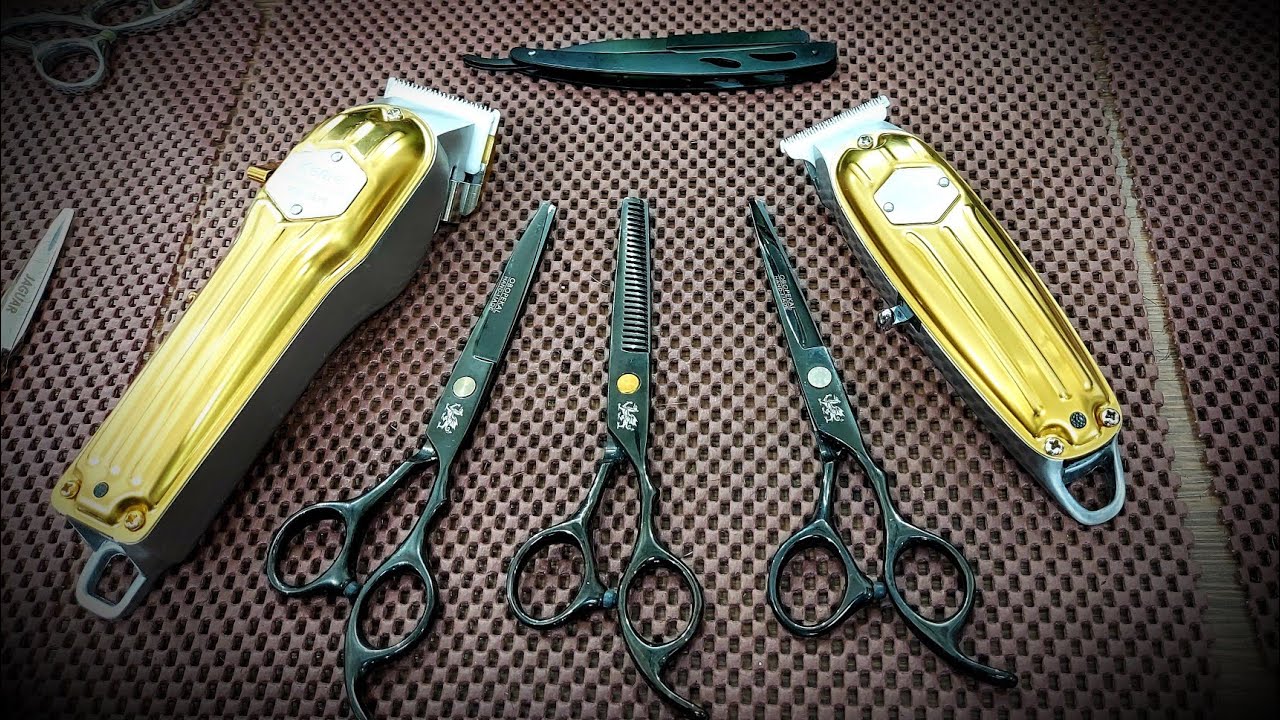 KIT INICIANTE • KEMEI 1976 + 1973!BARATO E FORTE!       #kitbarbeiro #kitbarbeiroiniciantes