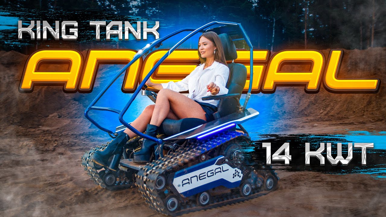 Со скоростью света, электро вездеход ANEGAL, electric truck chair