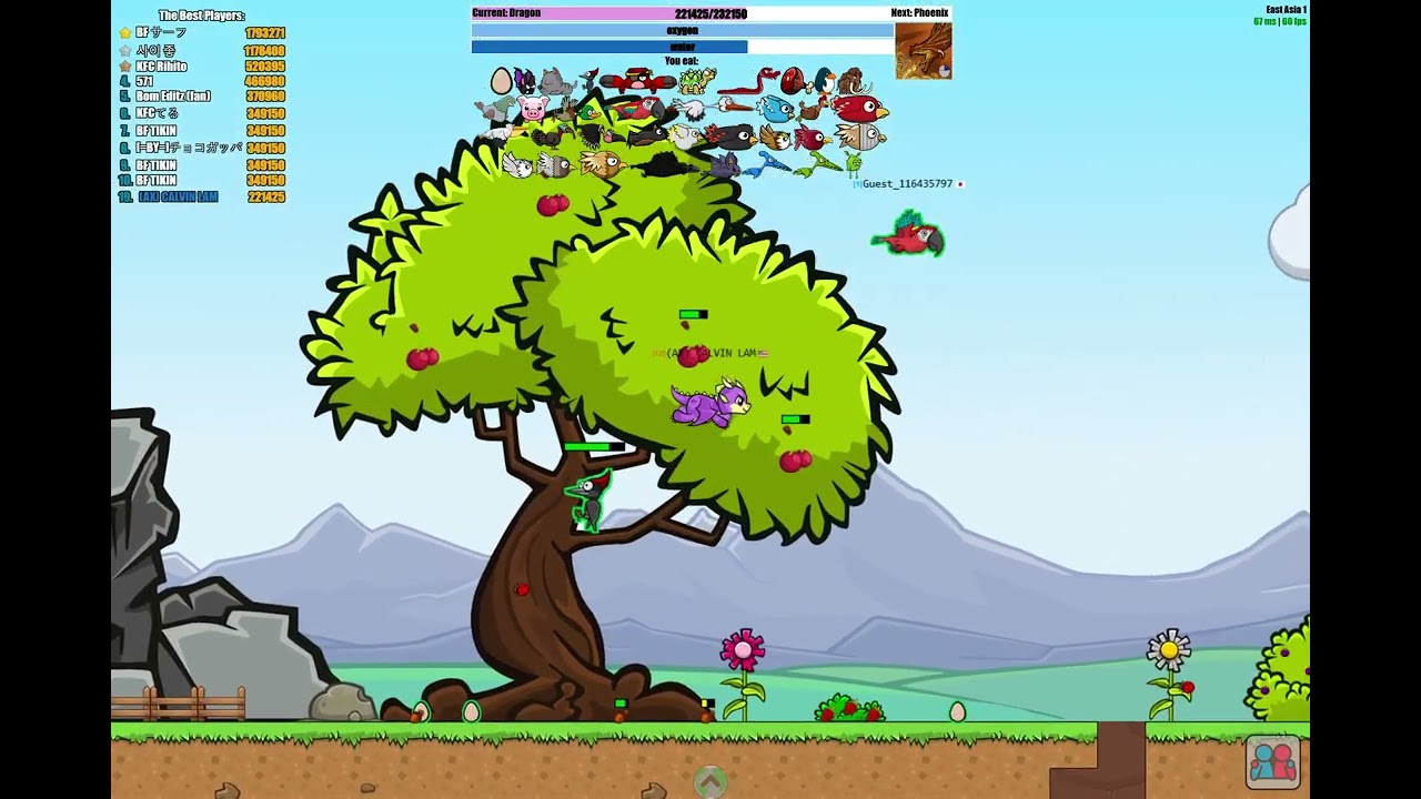 EvoWorld io   The free multiplayer io game  Formerly known as flyordie io and 1 more page   Calvin H