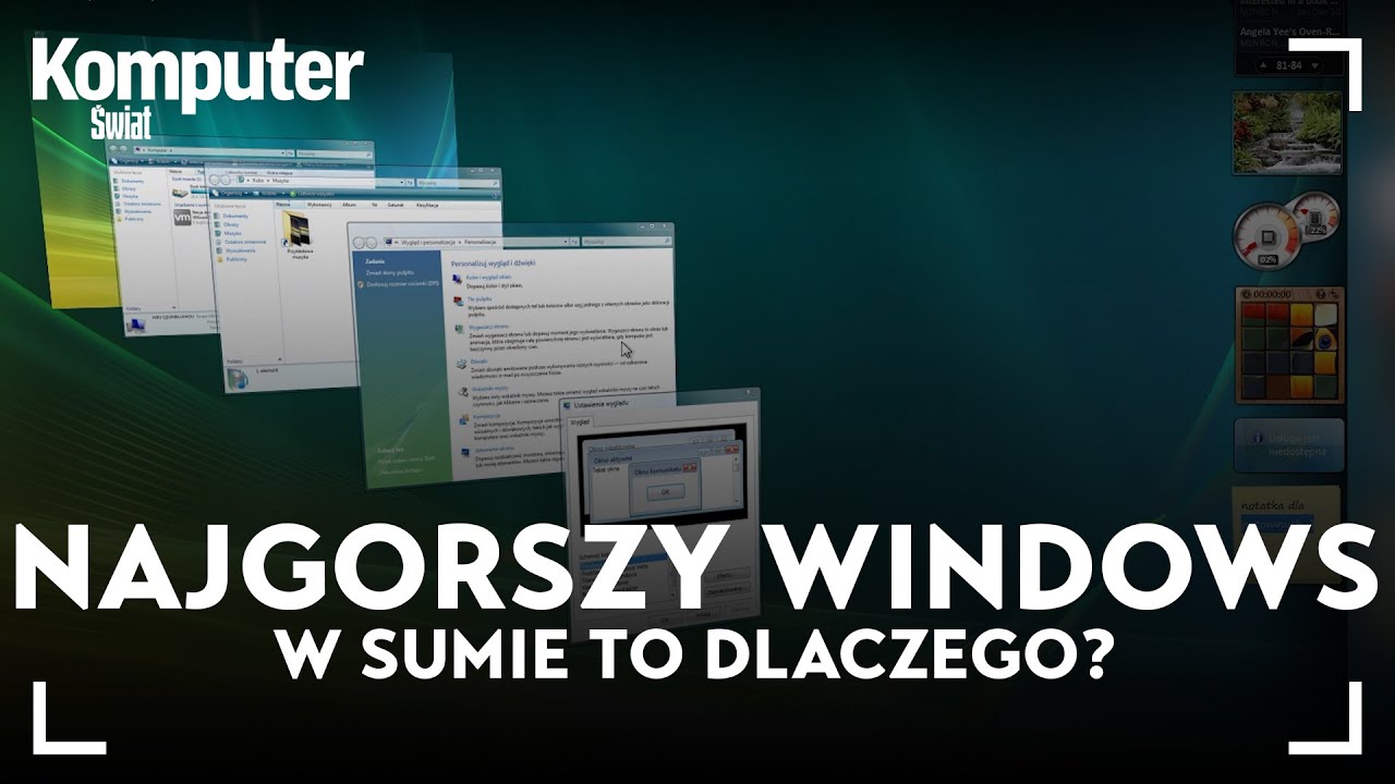Dlaczego Windows Vista było niewypałem? Oto jego największe grzechy