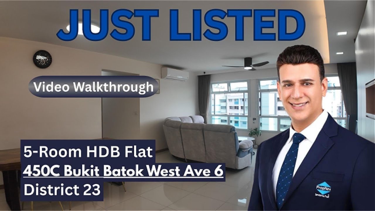 Rare High Floor 5-Room Corner Flat in Bukit Batok | 1,216 sqft | Less Than 10 Years Old