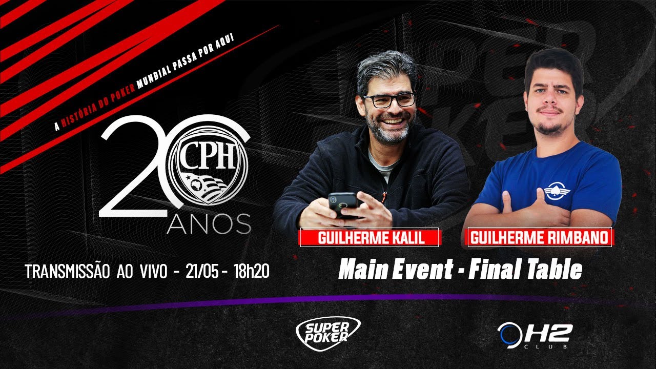 Final Table 💥 Main Event CPH 500K Gtd💥 no H2 Club São Paulo - 🏆R$ 120.000,00
