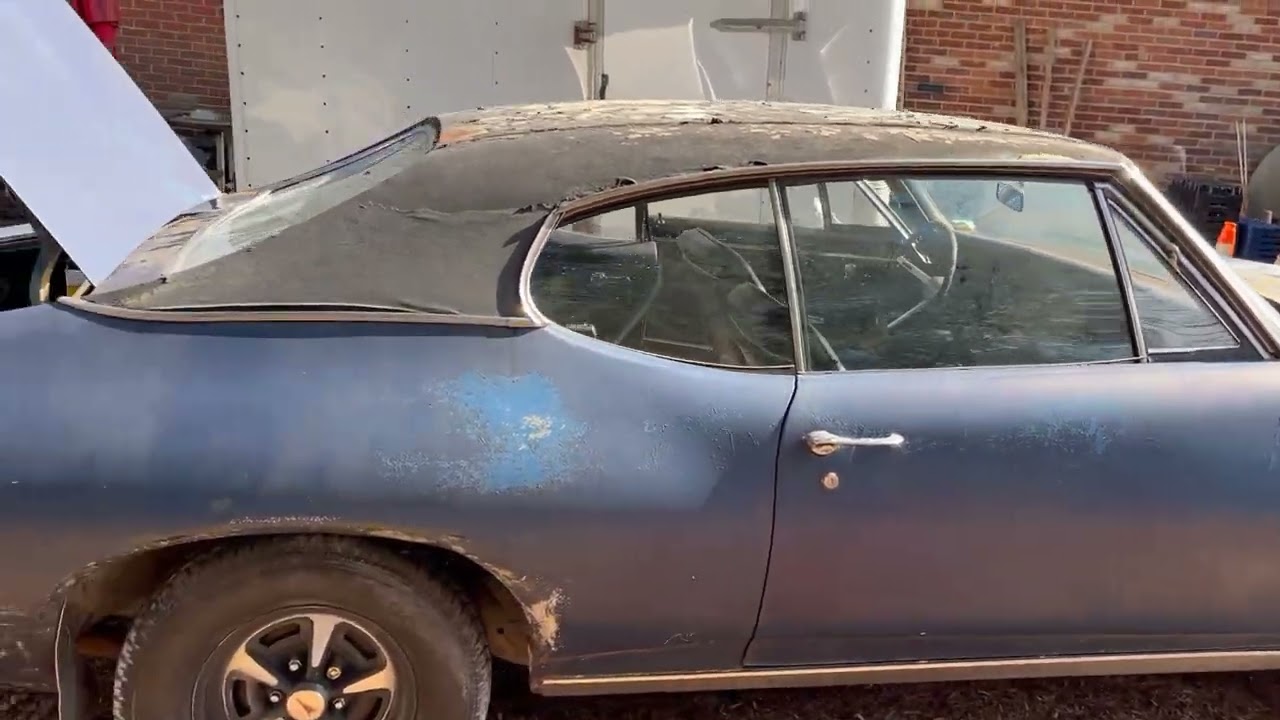 Barn Found 1968 Pontiac GTO Real 242