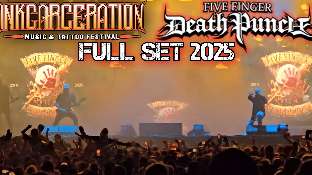 Five Finger Death Punch Live - Full Set - Inkcarceration 2025