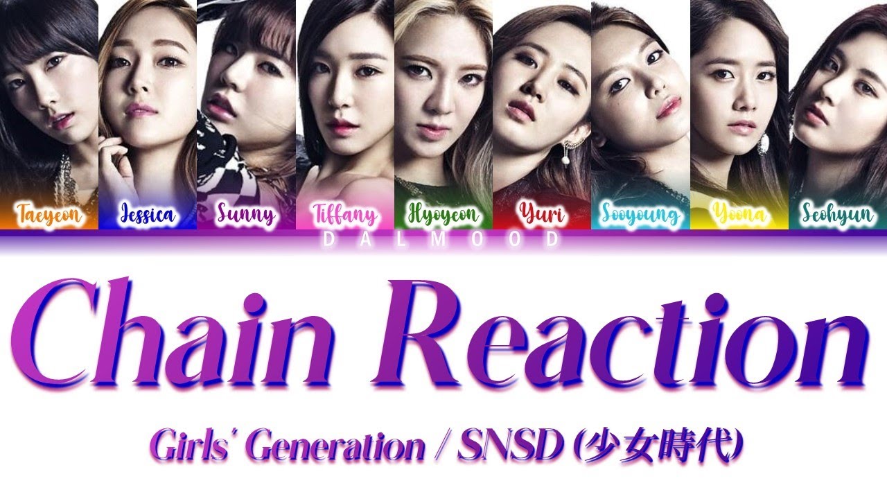 Girls' Generation / SNSD (소녀시대) - Chain Reaction [Color Coded Lyrics Kan|Rom|Eng]