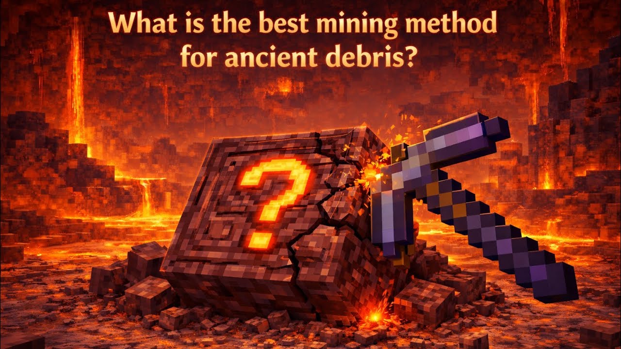 What is the best mining method to find ancient debris?