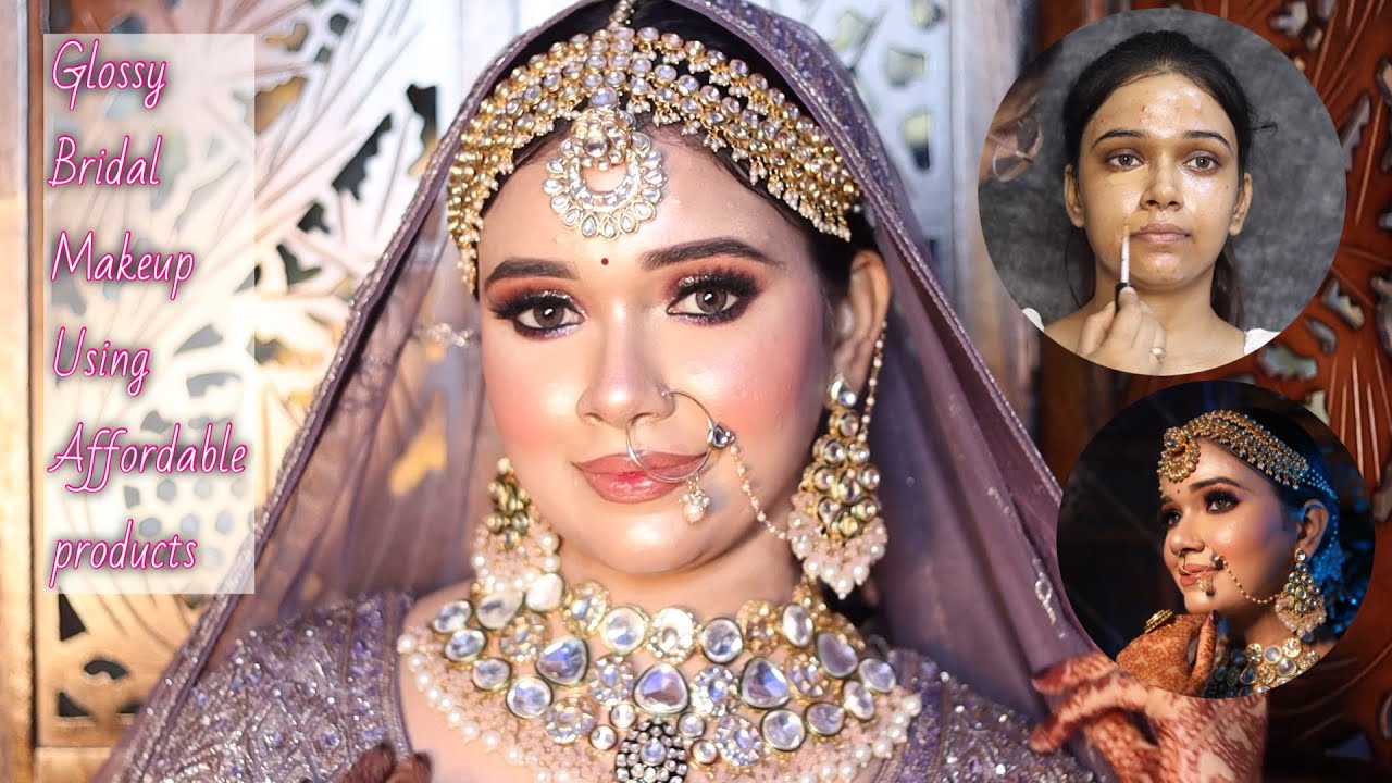 Glossy Bridal Makeup करने का सही तरीका | Bridal Makeup Step By step ✅ | BRIDAL MAKEUP FOR WEDDING 