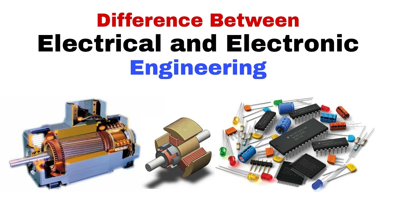 Difference between Electrical and Electronic Engineering || Explained in Urdu/Hindi