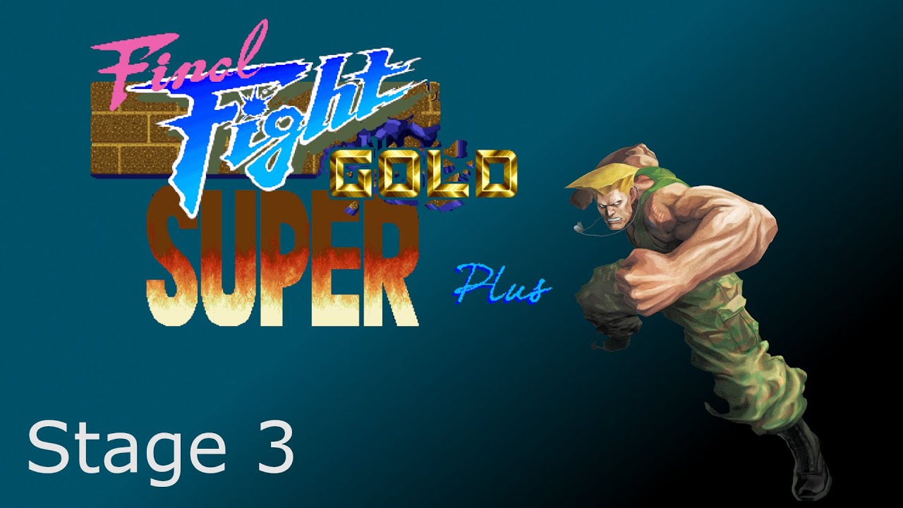 Super Final Fight Gold - Hyper Guile - Stage 3 ultra hard - OpenBor