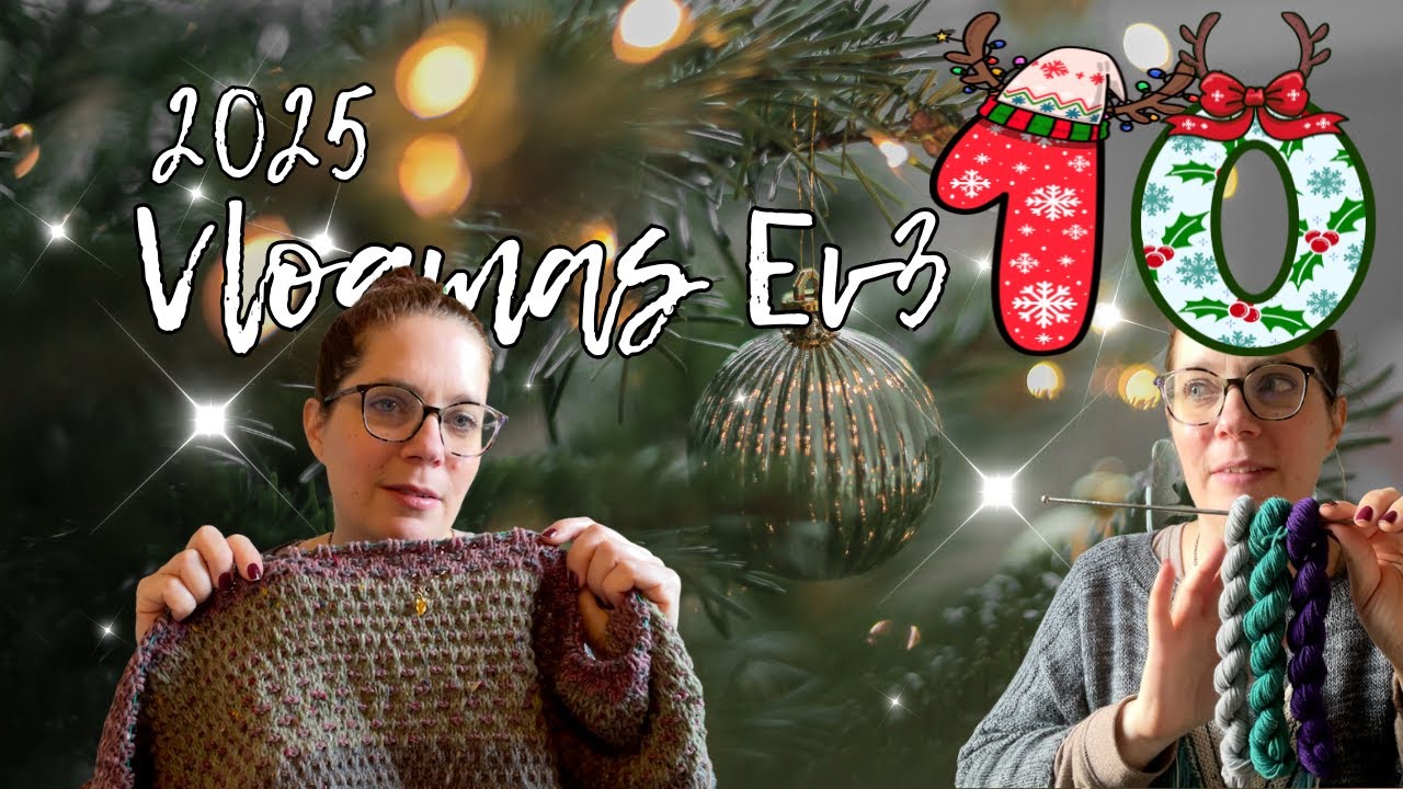 Vlogmas 2025 • Jour 10 • Pullovers & gilets tricotés en 2025