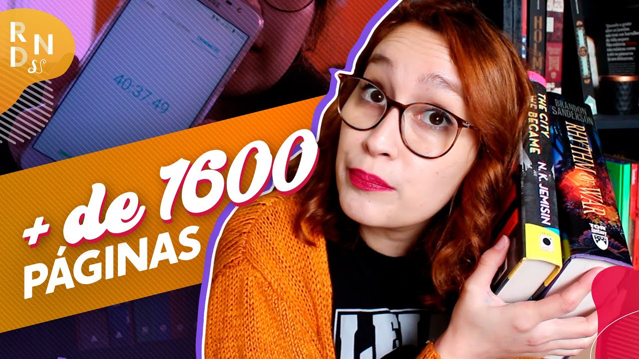 QUANTO TEMPO EU LEIO POR DIA? 🕒 CRONOMETRANDO MINHAS LEITURAS POR UMA SEMANA 📚 | Resenhando Sonhos