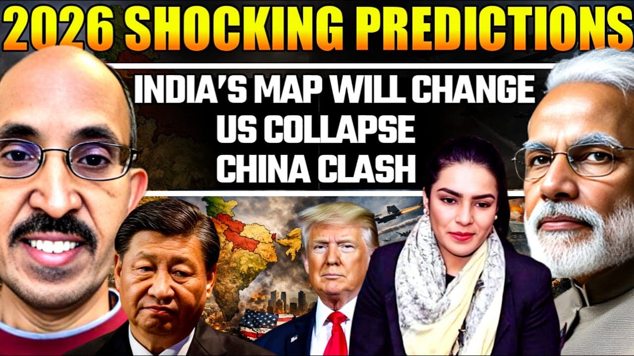 2026 Shocking Predictions | India’s Map Will Change, US Collapse, China Clash | PVR Narasimha Rao