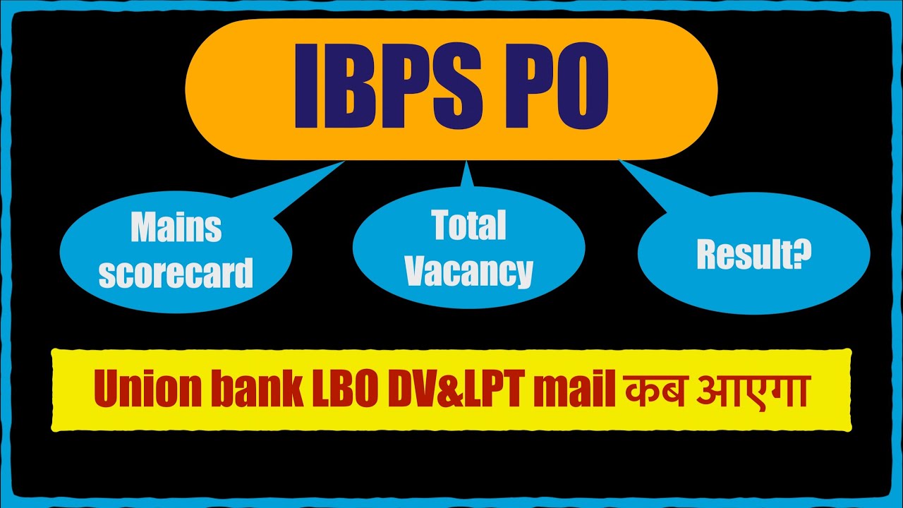 UBI LBO & IBPS PO | LPT, DV, Mains scorecards&hellip;.