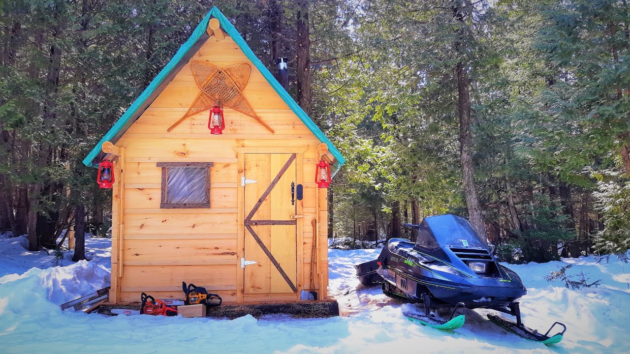 Overnight at the Pop-Up Cabin- Ep 3
