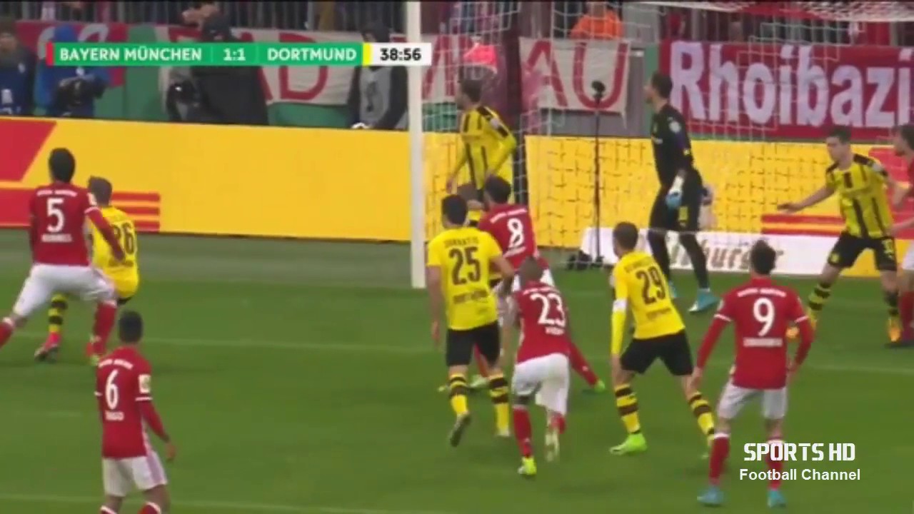 B Munique 2 x 3 Borussia   Melhores Momentos   Copa da Alemanha HD