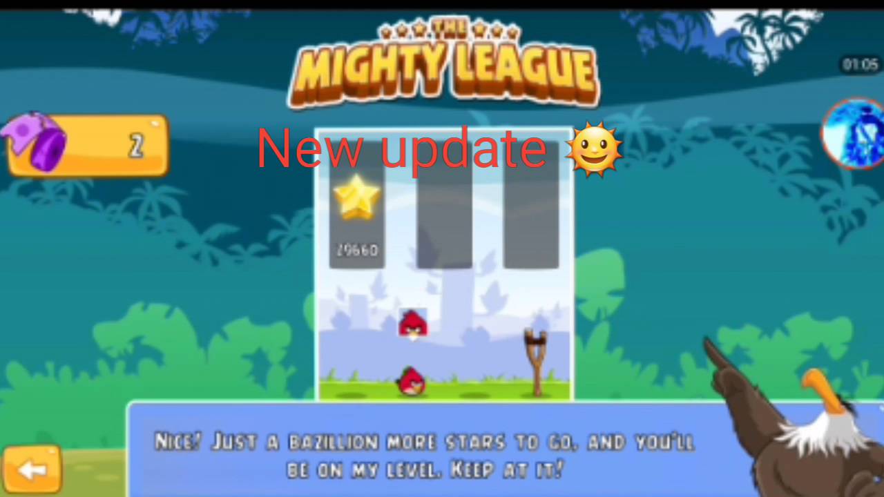 THE MIGHTY EAGLE  angry birds update