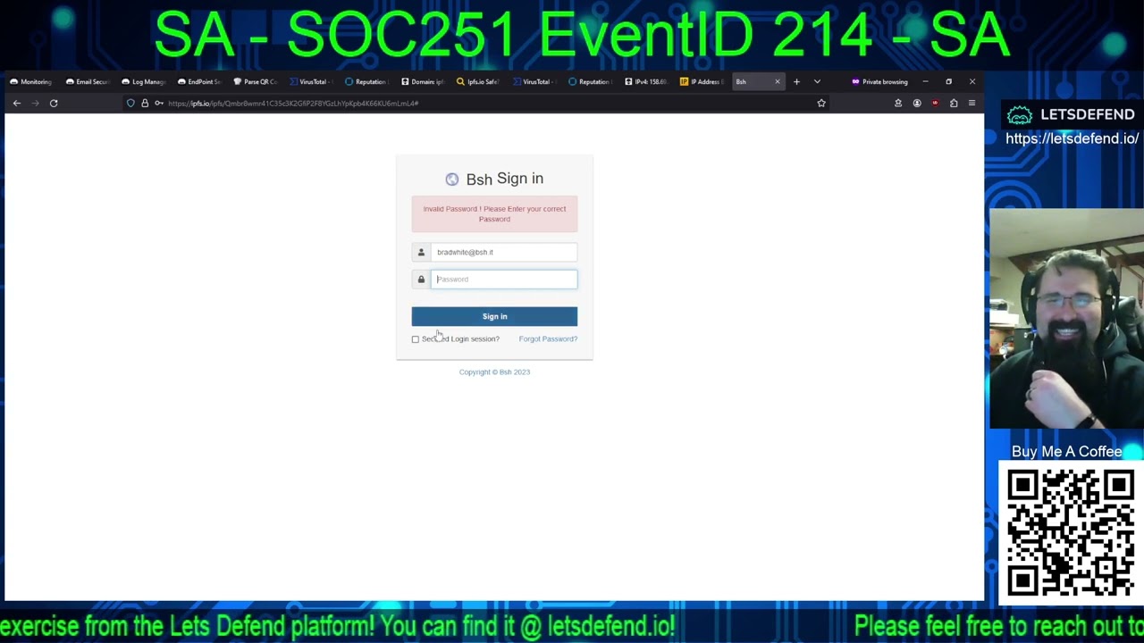 SA -SOC251-214 - Quishing Detected (QR Code Phishing)