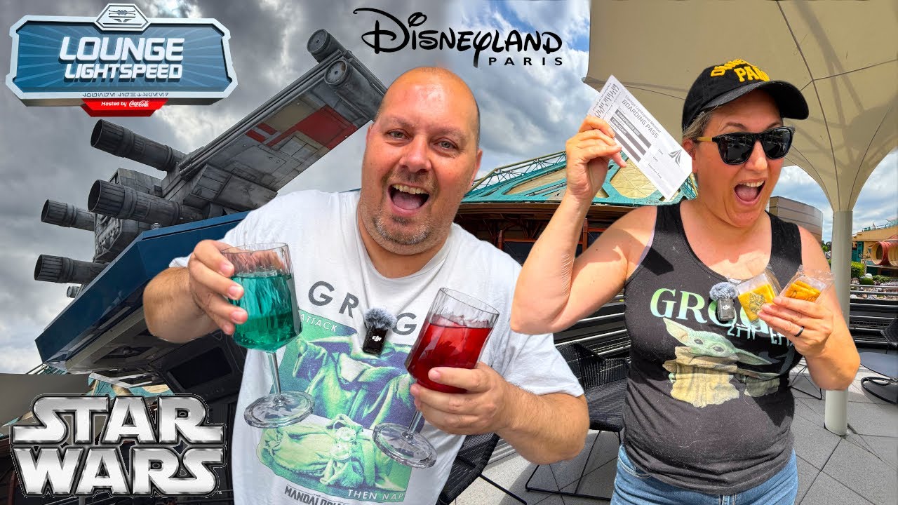 TOP OU FLOP ? DECOUVERTE DU BAR STAR WARS LOUNGE LIGHTSPEED A DISNEYLAND PARIS