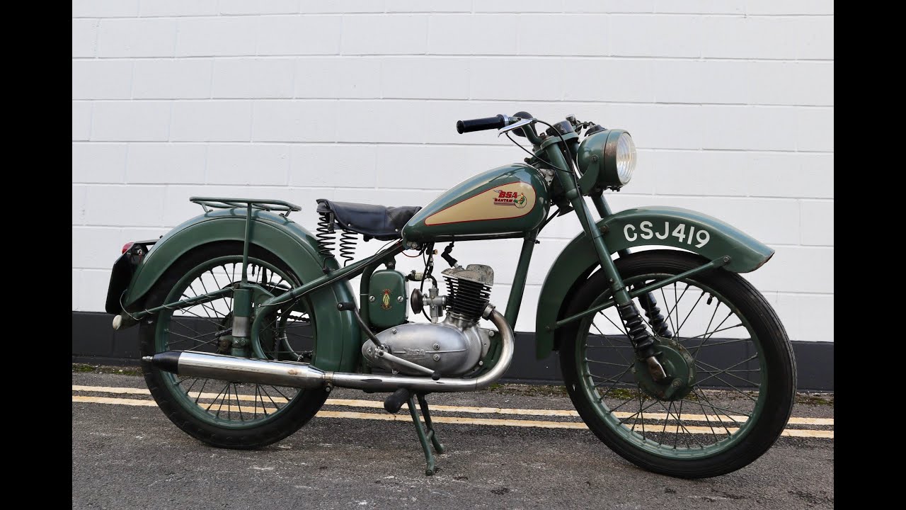 1952 BSA Bantam D1 125cc - For Sale