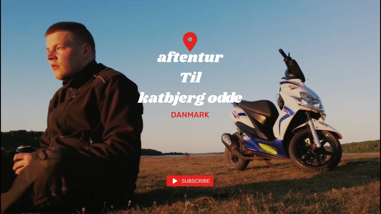 Yamaha jog r en lille aftentur til Katbjerg odde