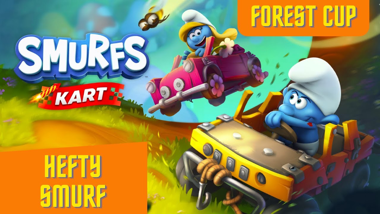 Smurfs Kart - Winner of Forest Cup, Hefty Smurf #smurf #smurfs #smurfskart