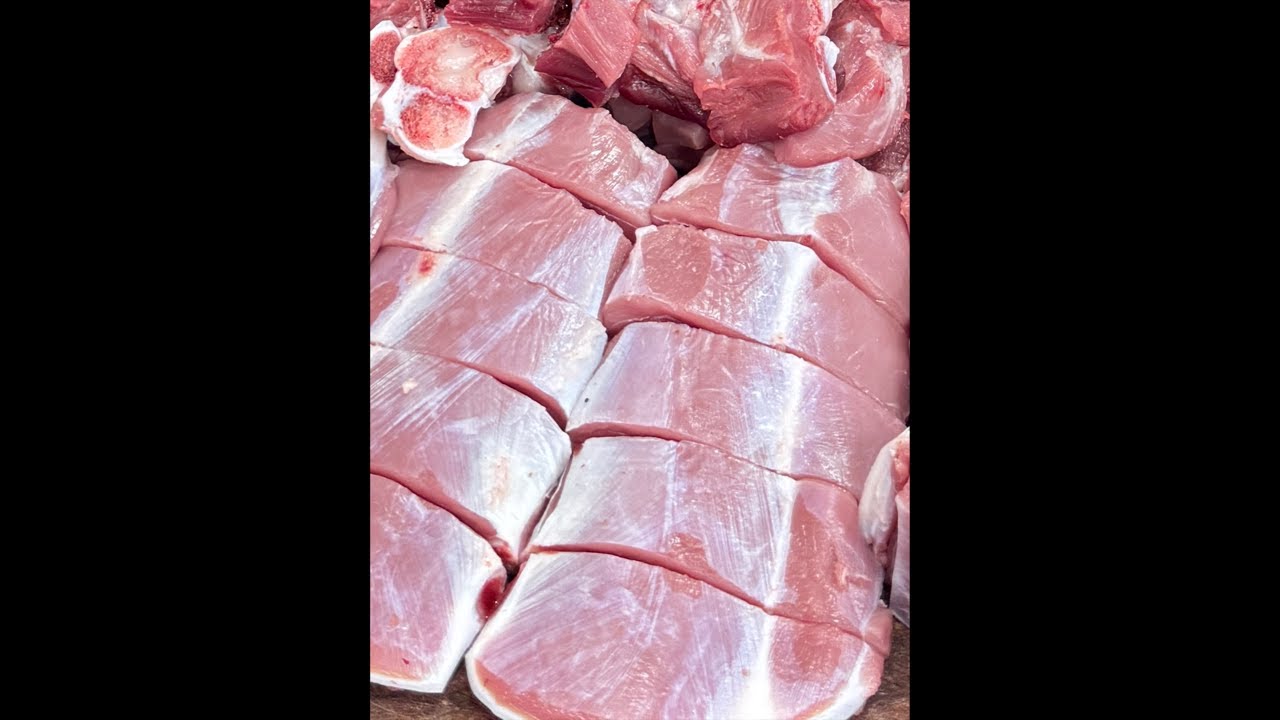 mutton cutting skills| amazing video|watch full|🇵🇰🐐🔪👍#meat #meatmarket #meatcuttingskills #viral