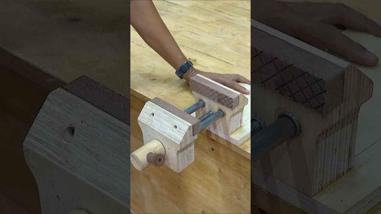 Build Your OWN Powerful Wooden Vise at Home (Part1) #woodworkingtools #wood #diysander