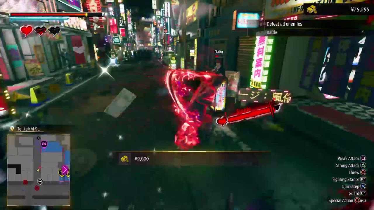 YAKUZA dark ties