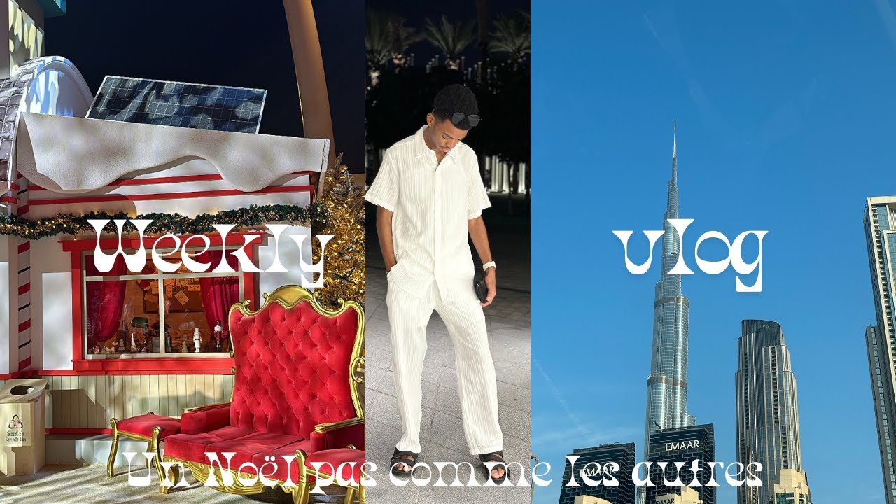 WEEKLY VLOG/2023/UN NOËL PAS COMME LES AUTRES...