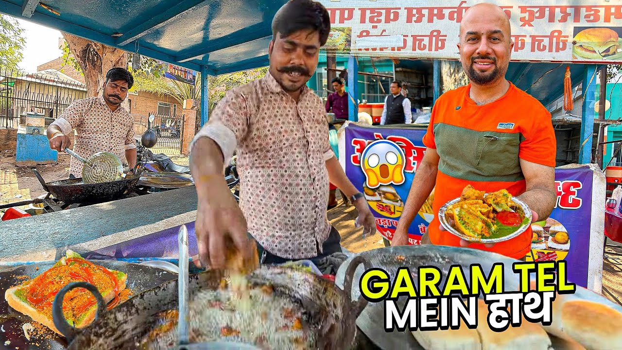 Garam Tel Mein Haath! 😱 | Osian Ke Daal Ke Pakode | Vikram Bhai Street Food Jodhpur