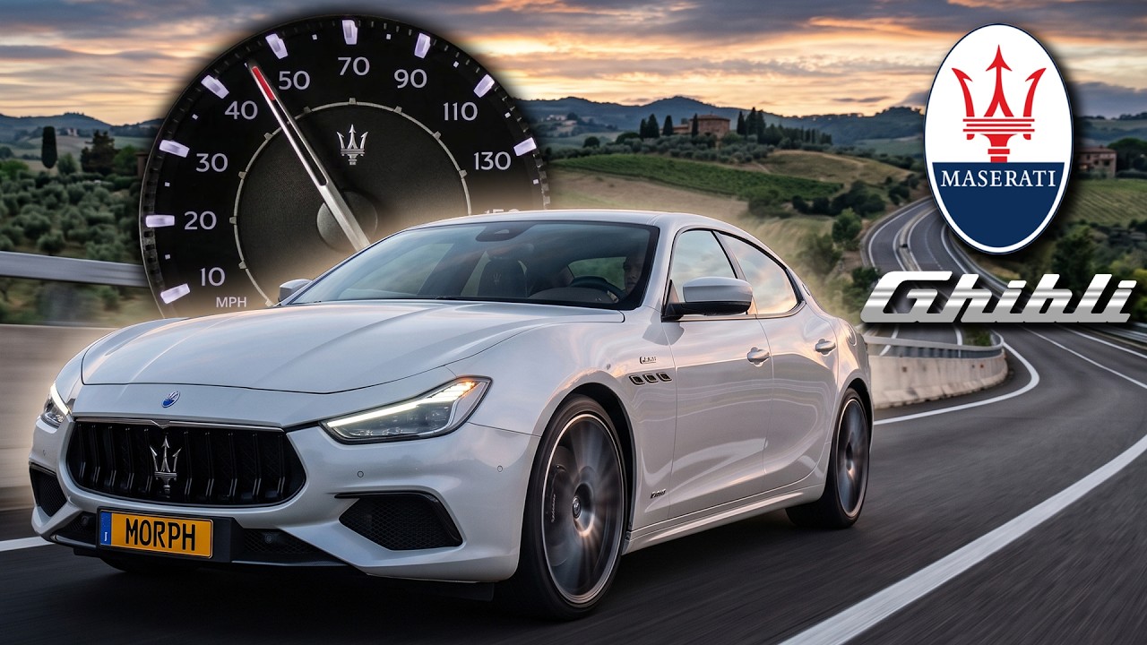 Maserati Ghibli (M157) 0-100 Acceleration Battle
