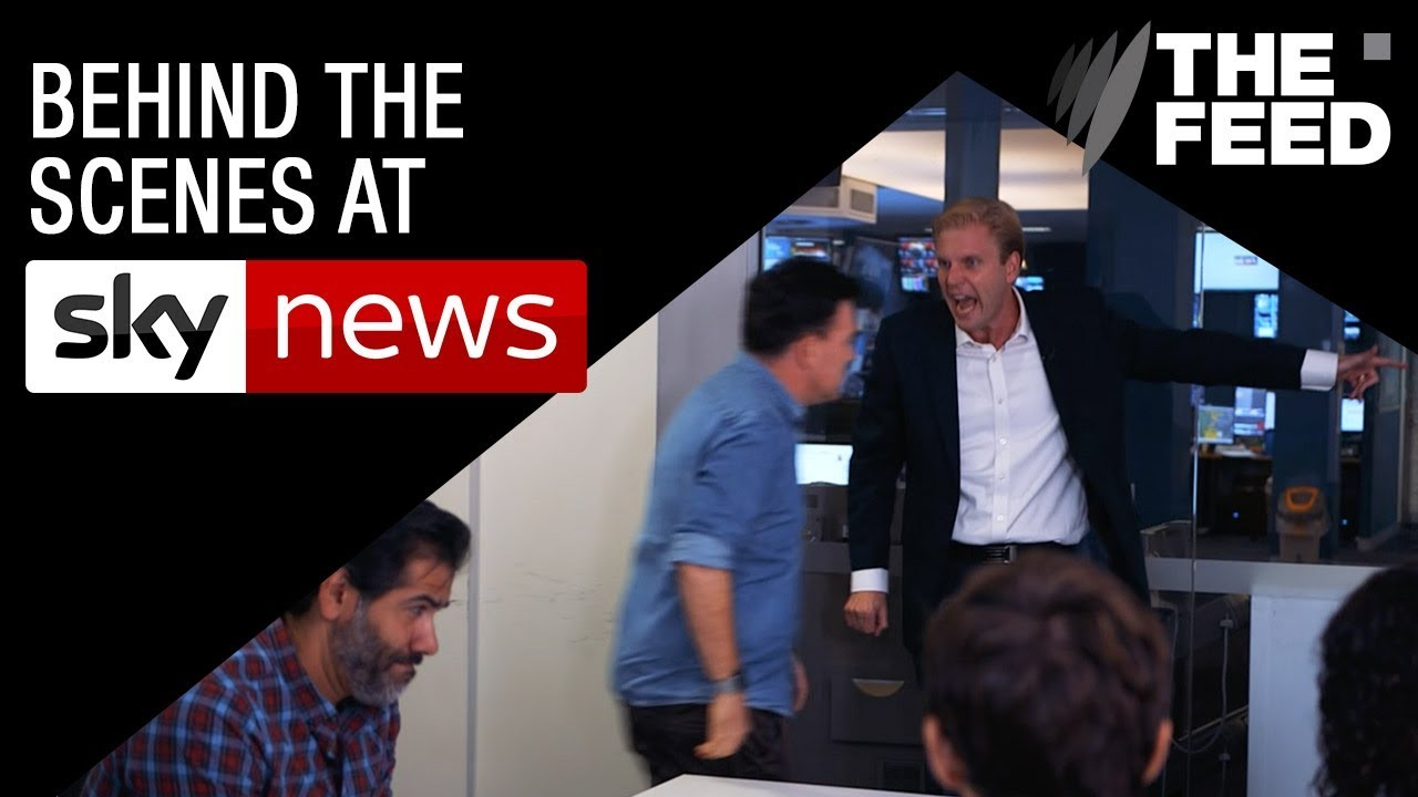 Behind the Scenes at Sky News: 