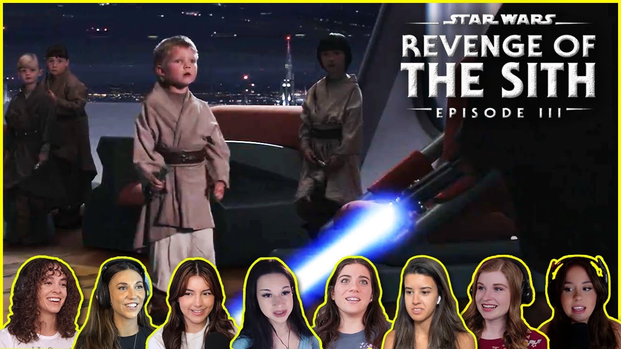 Reactors Reacting to ORDER 66 and the YOUNGLINGS! | Star Wars Revenge of the Sith (2005)