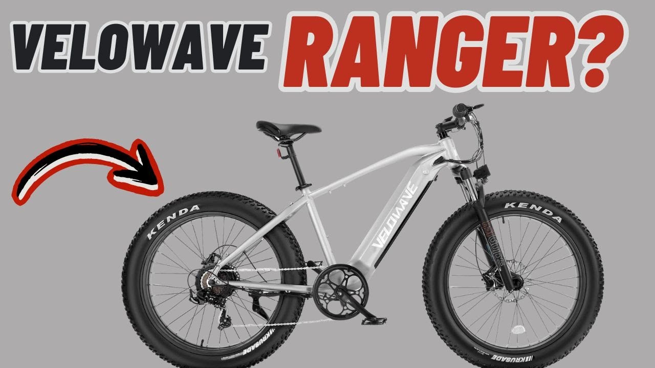 Velowave Ranger Fat Tire Electric Bike Review | Mountain Trail Test Ride!