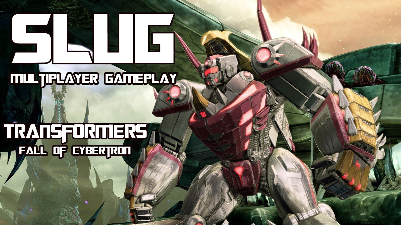 Transformers Fall of Cybertron - Slug Multiplayer Gameplay w/ Commentary